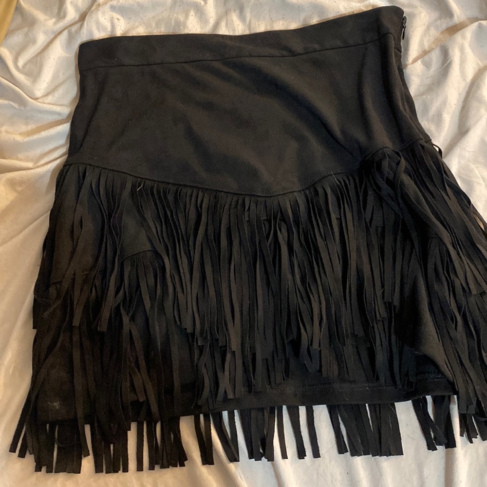black skirt from altered state size m